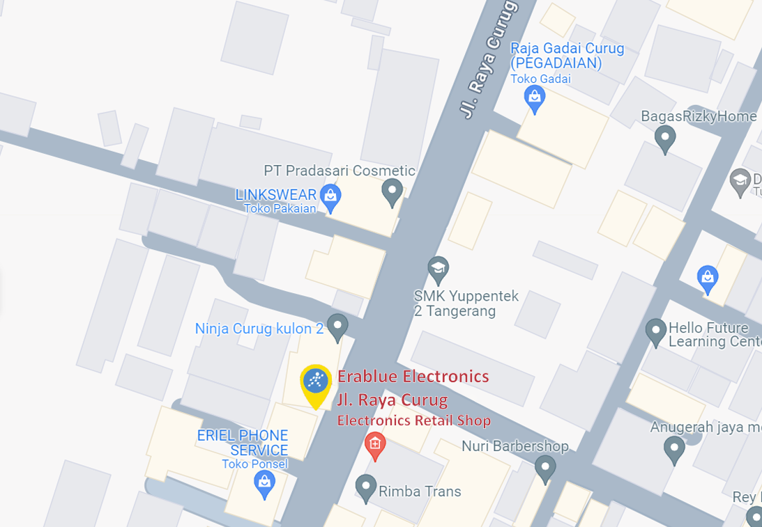 Peta ke toko EraBlue di  Kelurahan Curug Kulon, Kecamatan Curug, Kapubaten Tangerang, Provinsi Baten, beralamat di Jalan Raya Curug, RT 004, RW 004